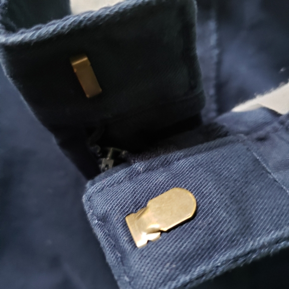 Old Navy Boys navy blue khaki pants (2) skinny fit - Picture 3 of 5